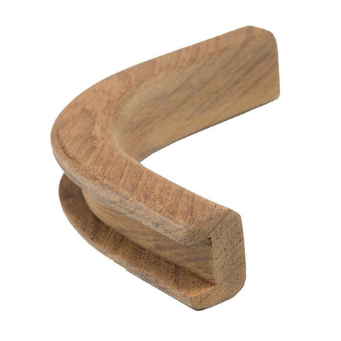 Whitecap Qualifies for Free Shipping Whitecap Teak Molding 1/2" Track Inside Corner #60822