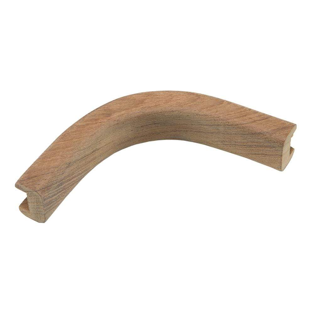 Whitecap Teak Molding 1/2" Track Inside Corner #60822