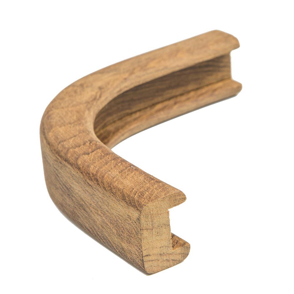 Whitecap Qualifies for Free Shipping Whitecap Teak Molding 1/2" Track Outside Corner #60823
