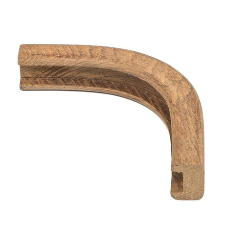 Whitecap Teak Molding 1/2" Track Outside Corner #60823