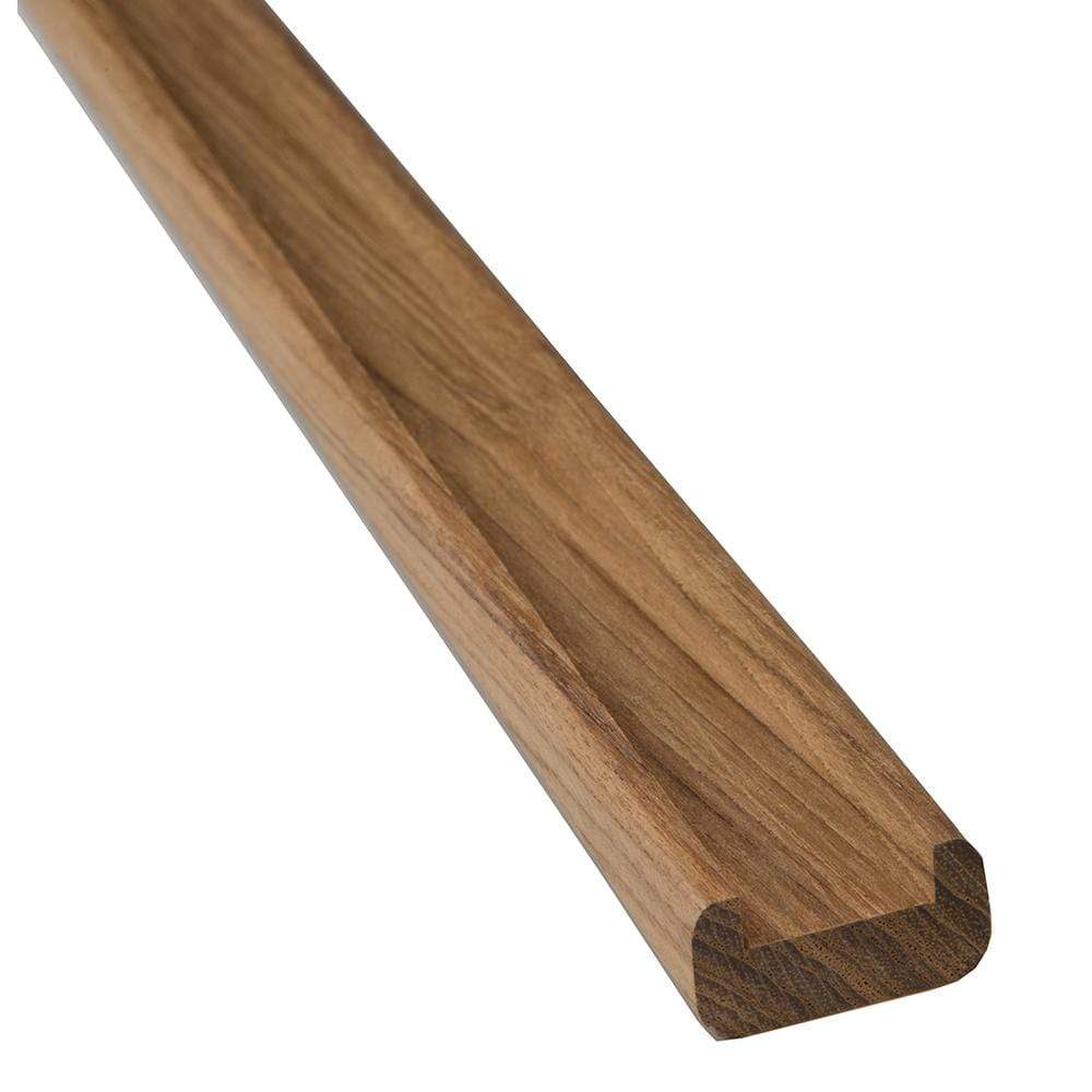 Whitecap Teak Molding 3/4" Track Bulkhead Molding 5' #60825