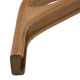Whitecap Teak Molding 3/4" Track Coner with Hand Hold #60805