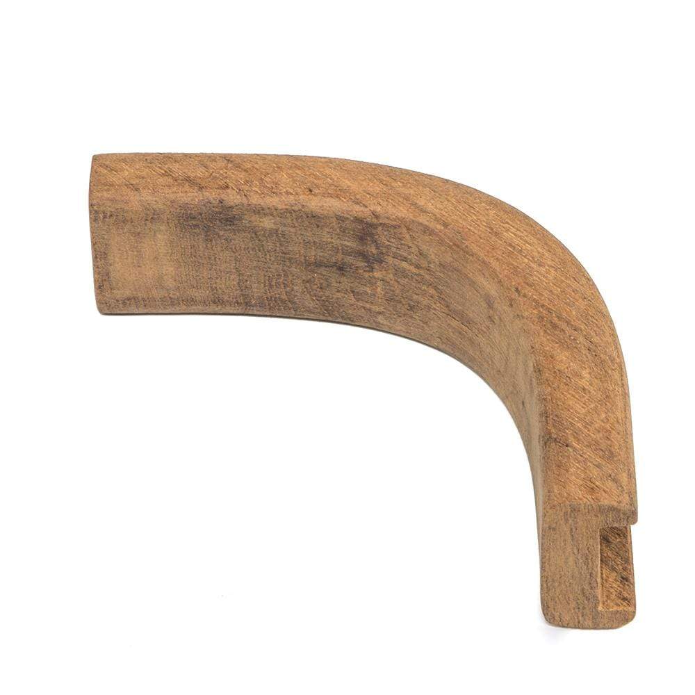 Whitecap Teak Molding 3/4" Track Inside Corner #60826