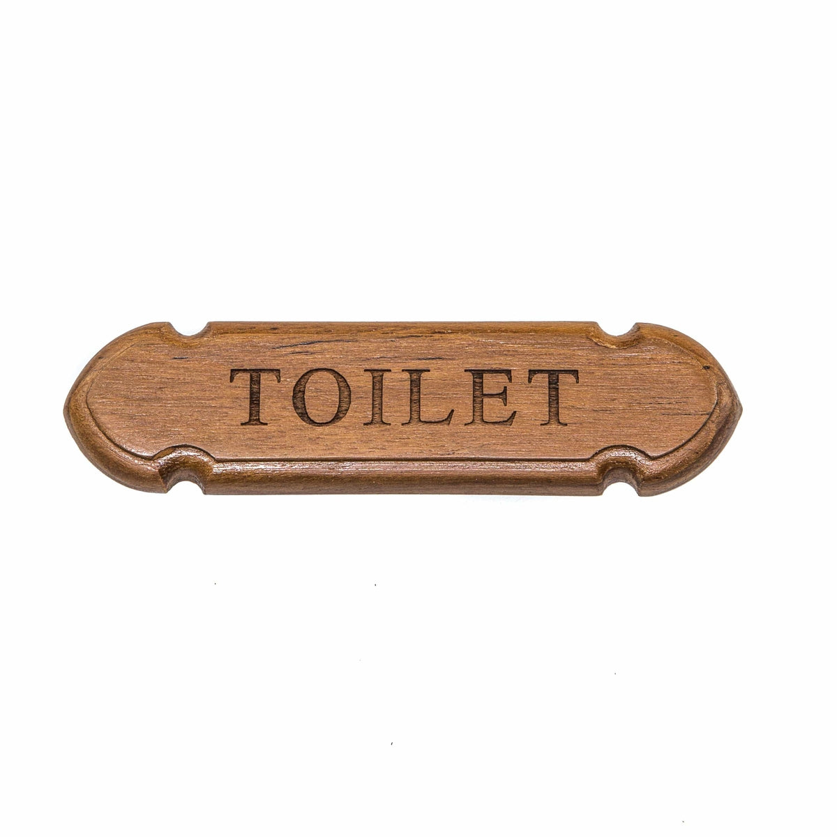 Whitecap Qualifies for Free Shipping Whitecap Teak Name Plate Toilet #62674