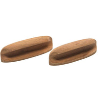 Whitecap Qualifies for Free Shipping Whitecap Teak Oval Drawer Pull 4