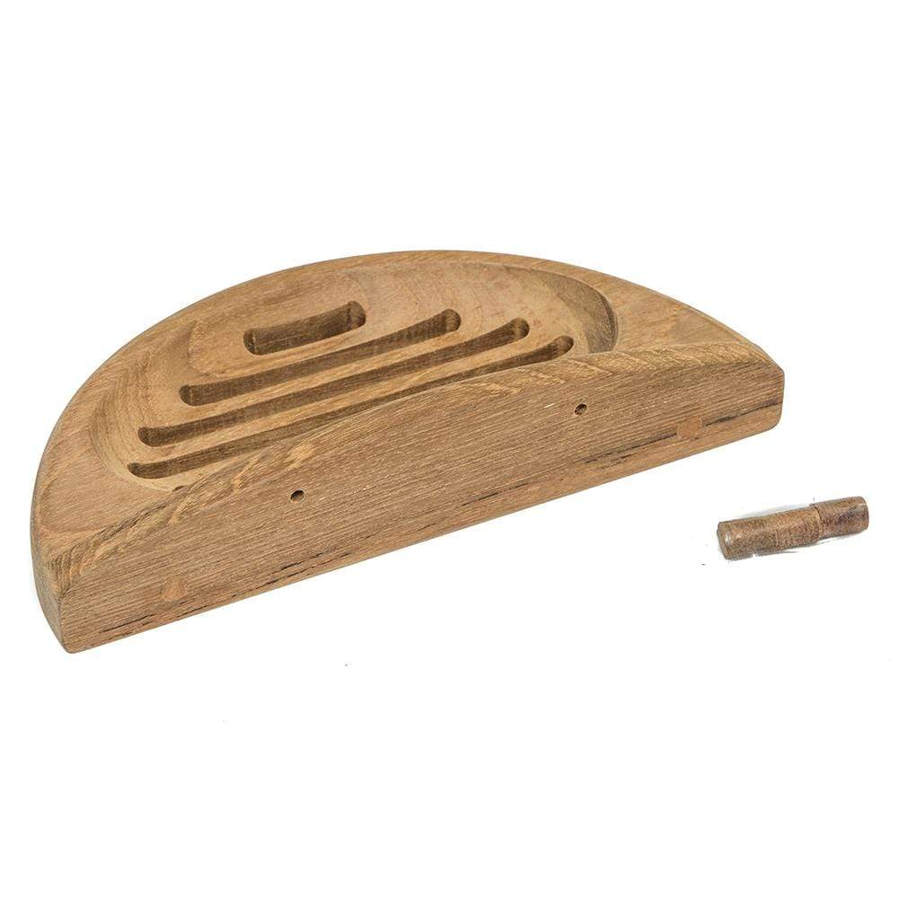 Whitecap Teak Oval Soap DISH #62315