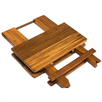 Whitecap Teak Solid Top Fold Away Table #60031