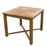 Whitecap Not Qualified for Free Shipping Whitecap Teak Square Dining Table #60052
