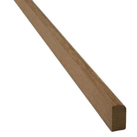 Whitecap Teak Stop Molding Large 5' #60853