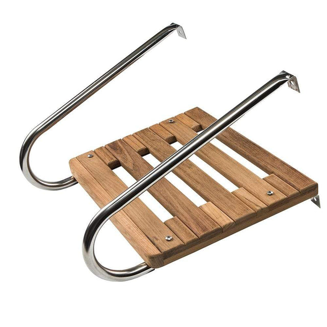 Whitecap Qualifies for Free Shipping Whitecap Teak Swim Platform for I/O Motors #60901