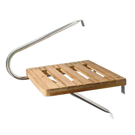 Whitecap Qualifies for Free Shipping Whitecap Teak Swim Platform for Outboard Motors #60900