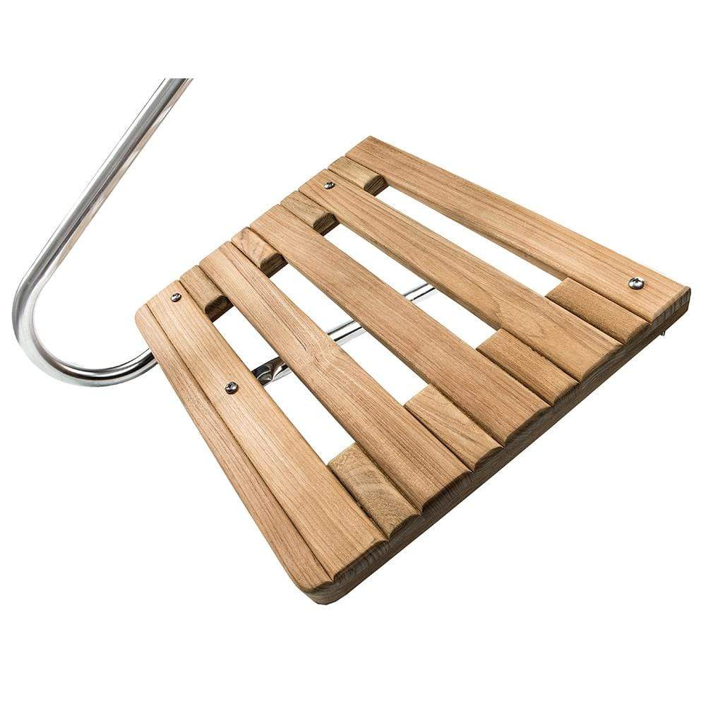 Whitecap Teak Swim Platform for Outboard Motors #60900