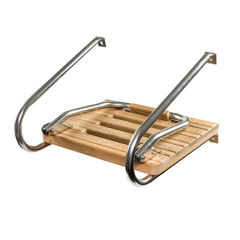Whitecap Teak Swim Platform withLadder for I/O Motors #60903