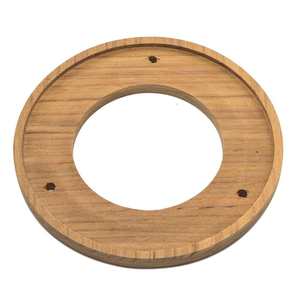 Whitecap Qualifies for Free Shipping Whitecap Teak Trim Ring 3" ID Opening #61973