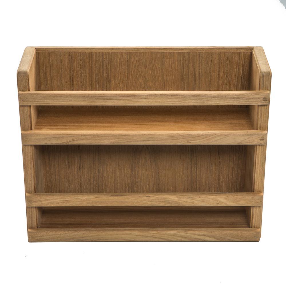 Whitecap Qualifies for Free Shipping Whitecap Teak Two-Tier Spice Rack #62440