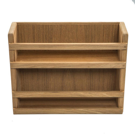 Whitecap Qualifies for Free Shipping Whitecap Teak Two-Tier Spice Rack #62440