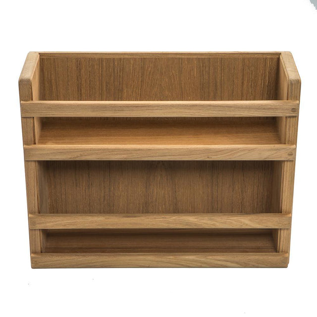 Whitecap Qualifies for Free Shipping Whitecap Teak Two-Tier Spice Rack #62440