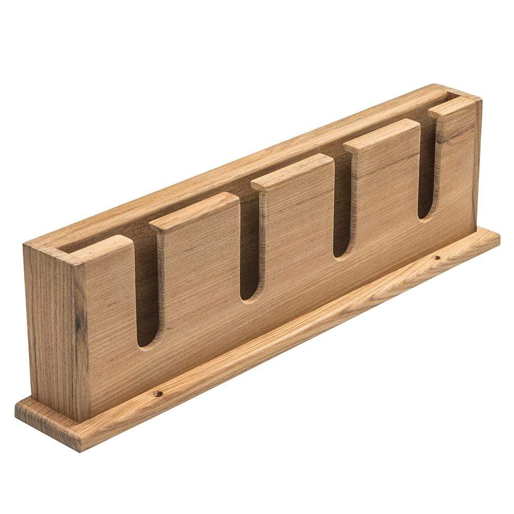 Whitecap Teak Wineglass Rack with Shelf #62426