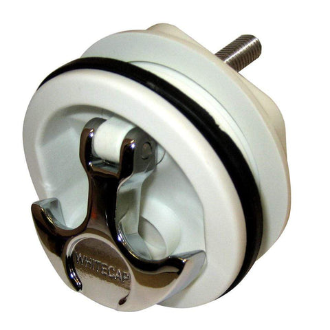 Whitecap Qualifies for Free Shipping Whitecap White Body T-Handle Chrome Handle Non-Locking #S-230WC