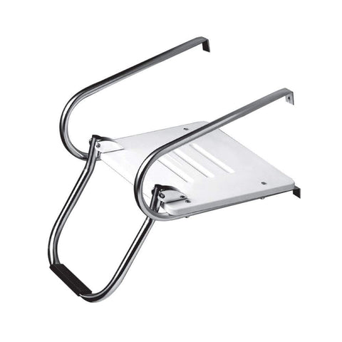 Whitecap Qualifies for Free Ground Shipping Whitecap White Poly Swim Platform with Ladder for I/0 #67903