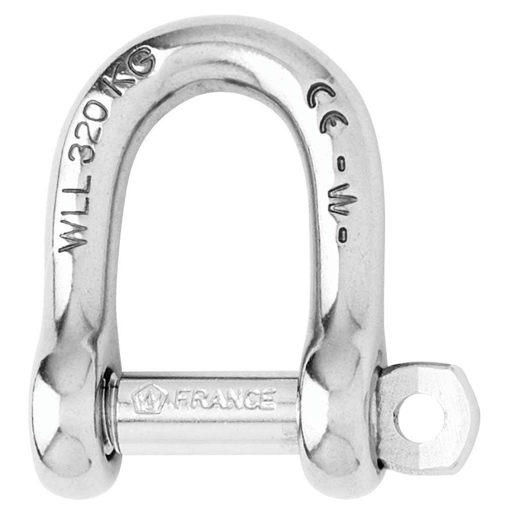 Wichard Marine Qualifies for Free Shipping Wichard 1/4" Self-Locking D Shackle #01203