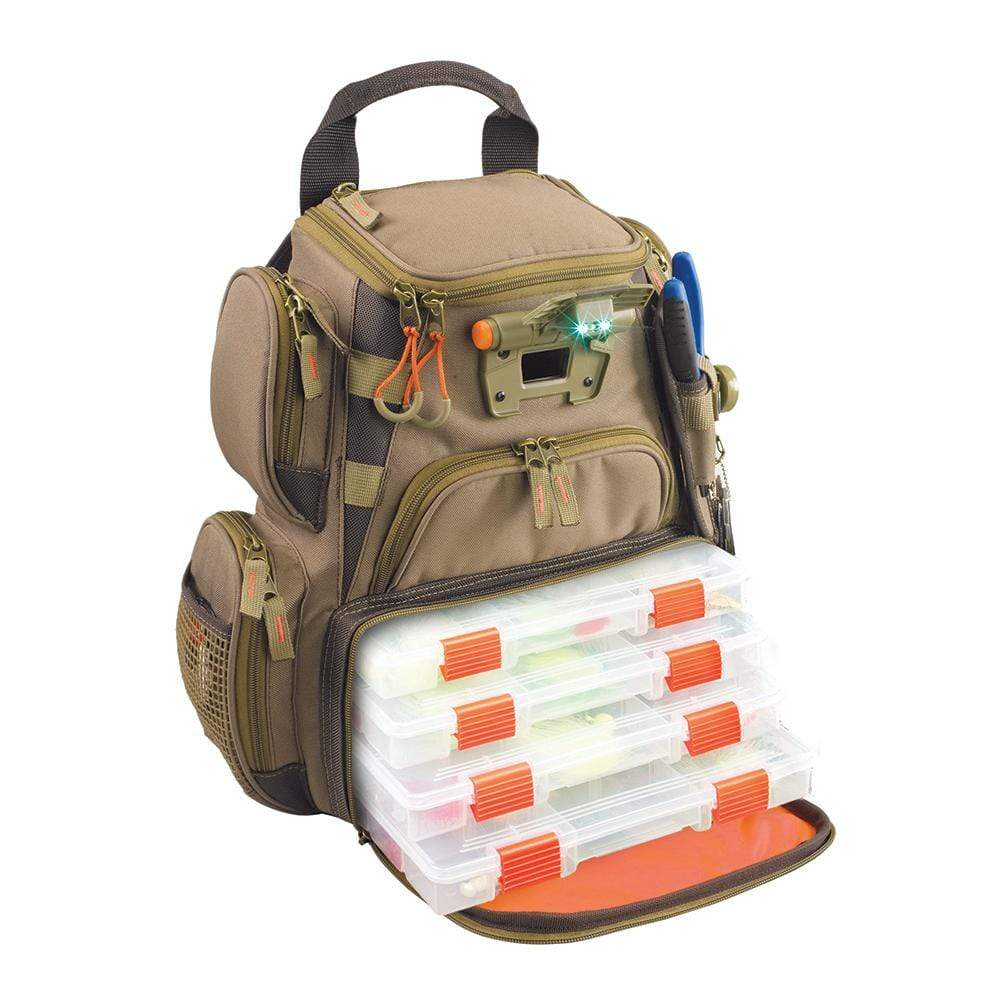 Wild River Qualifies for Free Shipping Wild River Recon Tackle Backpack Lighted Small with Trays #WT3503