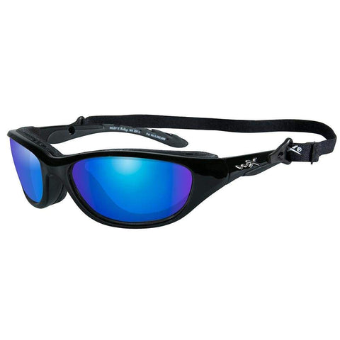 Wiley X Airrage Polarized Blue Mir C/C #698
