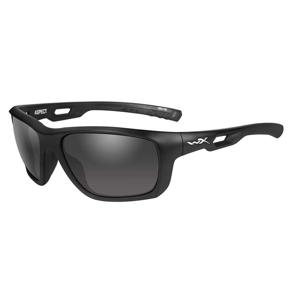 Wiley X Qualifies for Free Shipping Wiley X Aspect Grey Lens Matte Black Frame #ACASP01