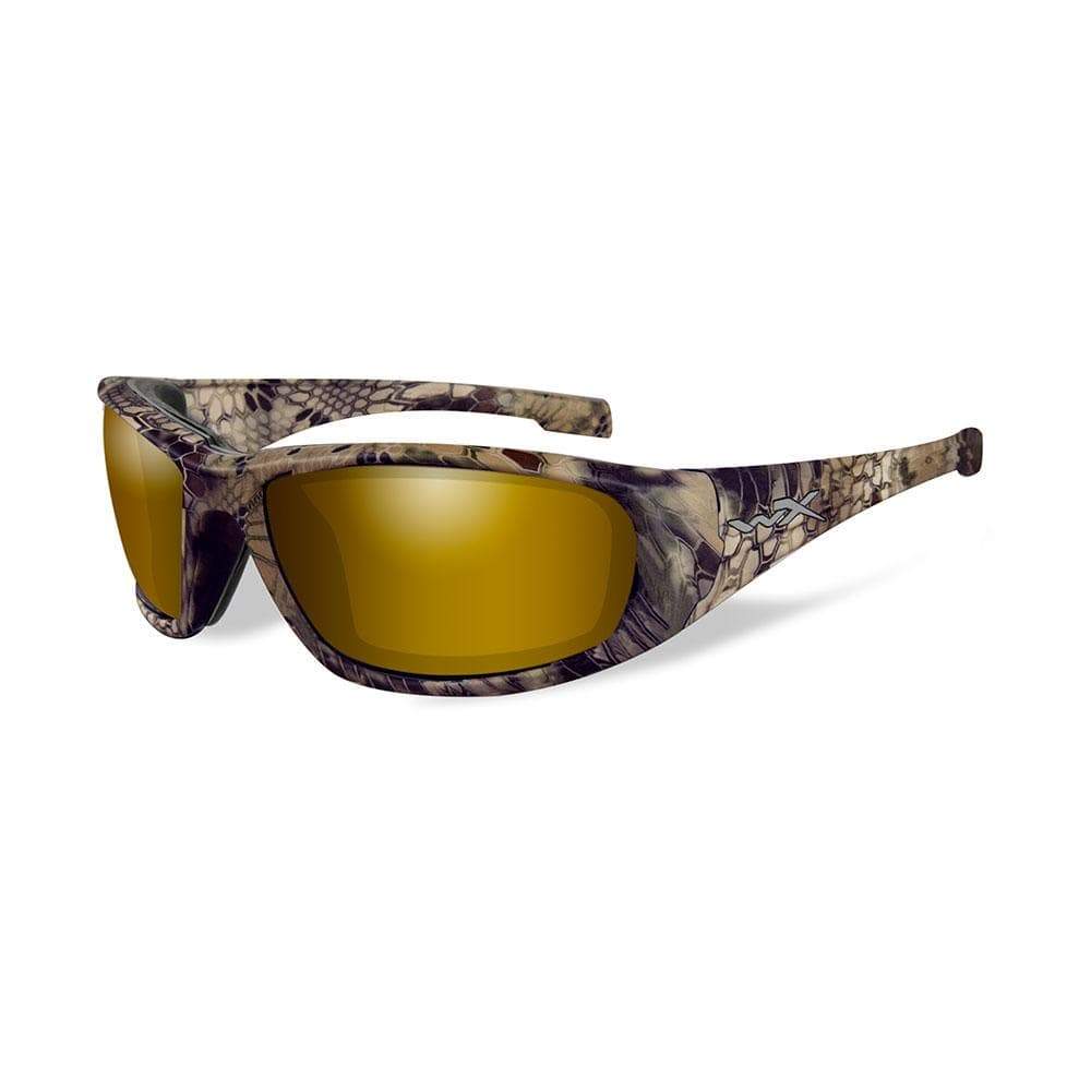 Wiley X Qualifies for Free Shipping Wiley X Boss Polarized Venice Gold Kryptek Highlander Frame #CCBOS12