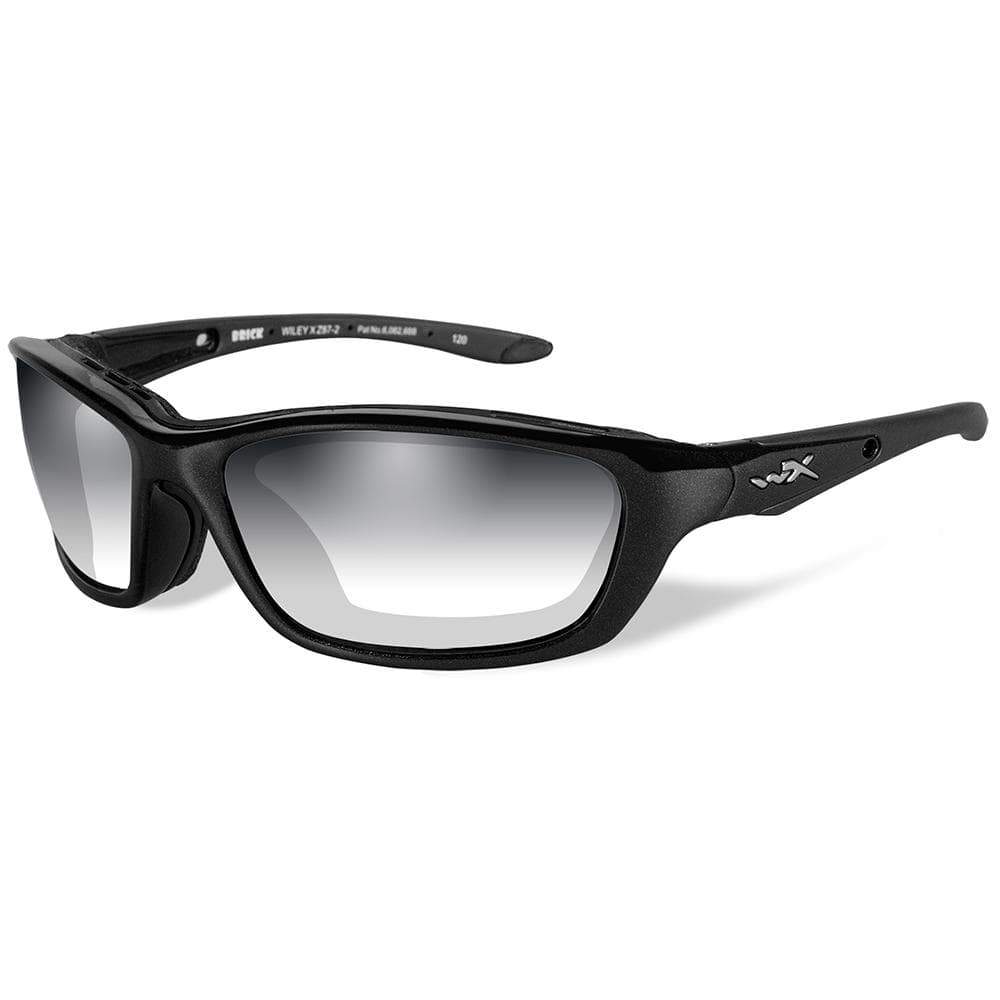 Wiley X Qualifies for Free Shipping Wiley X Brick La Smoke Grey Lens Gloss Black Frame #856