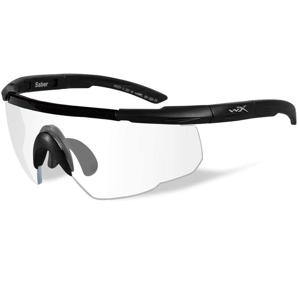 Wiley X Qualifies for Free Shipping Wiley X Saber Advanced Matte Black Frame Clear Lens #303