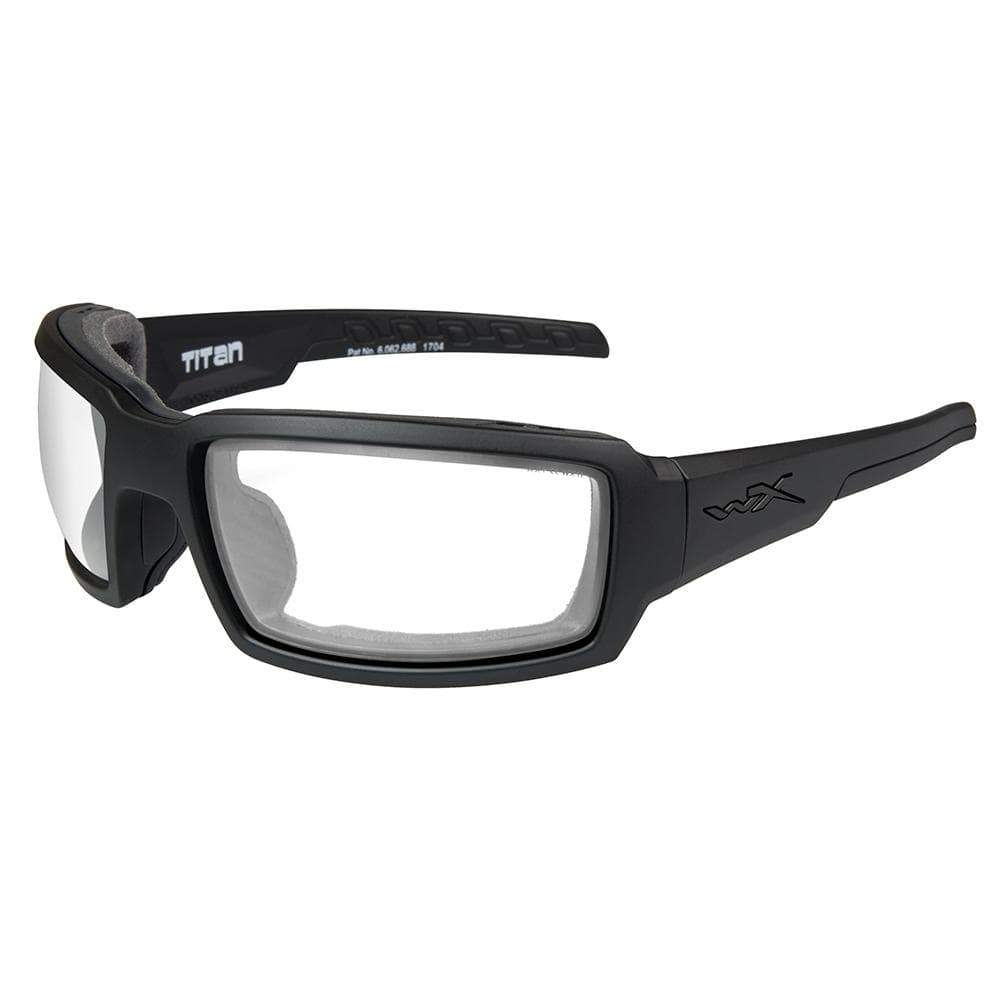 Wiley X Qualifies for Free Shipping Wiley X Titan Clear Lens Matte Black Frame #CCTTN03