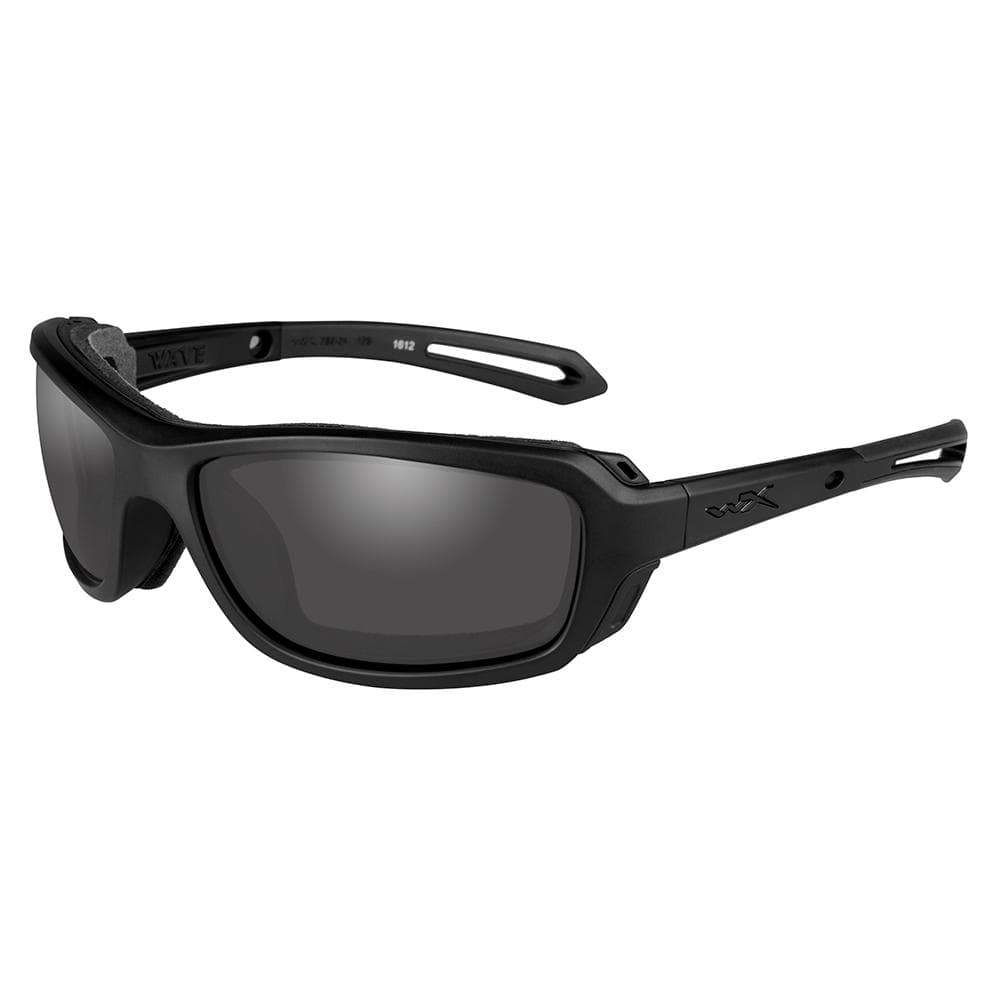 Wiley X Qualifies for Free Shipping Wiley X Wave Smoke Grey Lens Matte Black Frame #CCWAV01