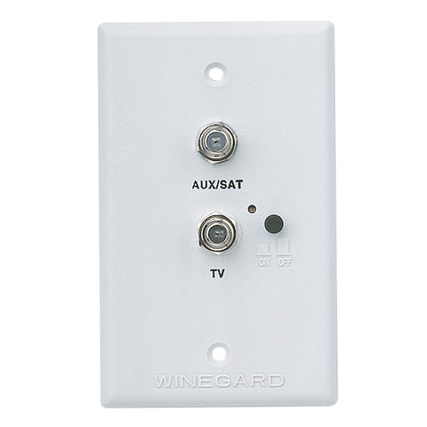 Winegard Qualifies for Free Shipping Winegard Wall Plate/Power Supply White #RV-7542