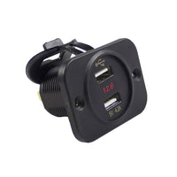 Wirthco Qualifies for Free Shipping Wirthco Dual USB Port with Voltmeter #20602