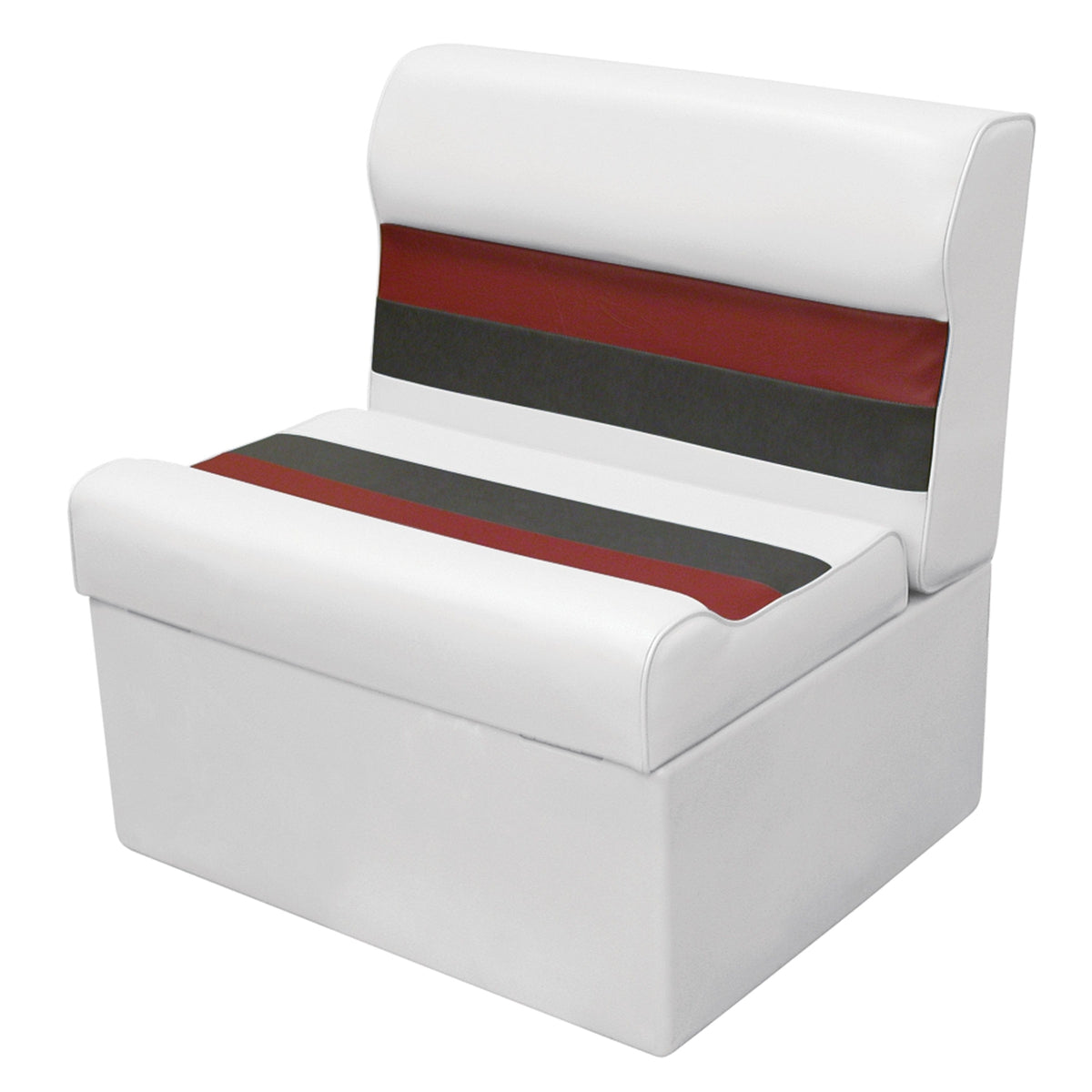 Wise Oversized - Not Qualified for Free Shipping Wise 27" Lounge Seat White/Charcoal/Red #8WD95-1009
