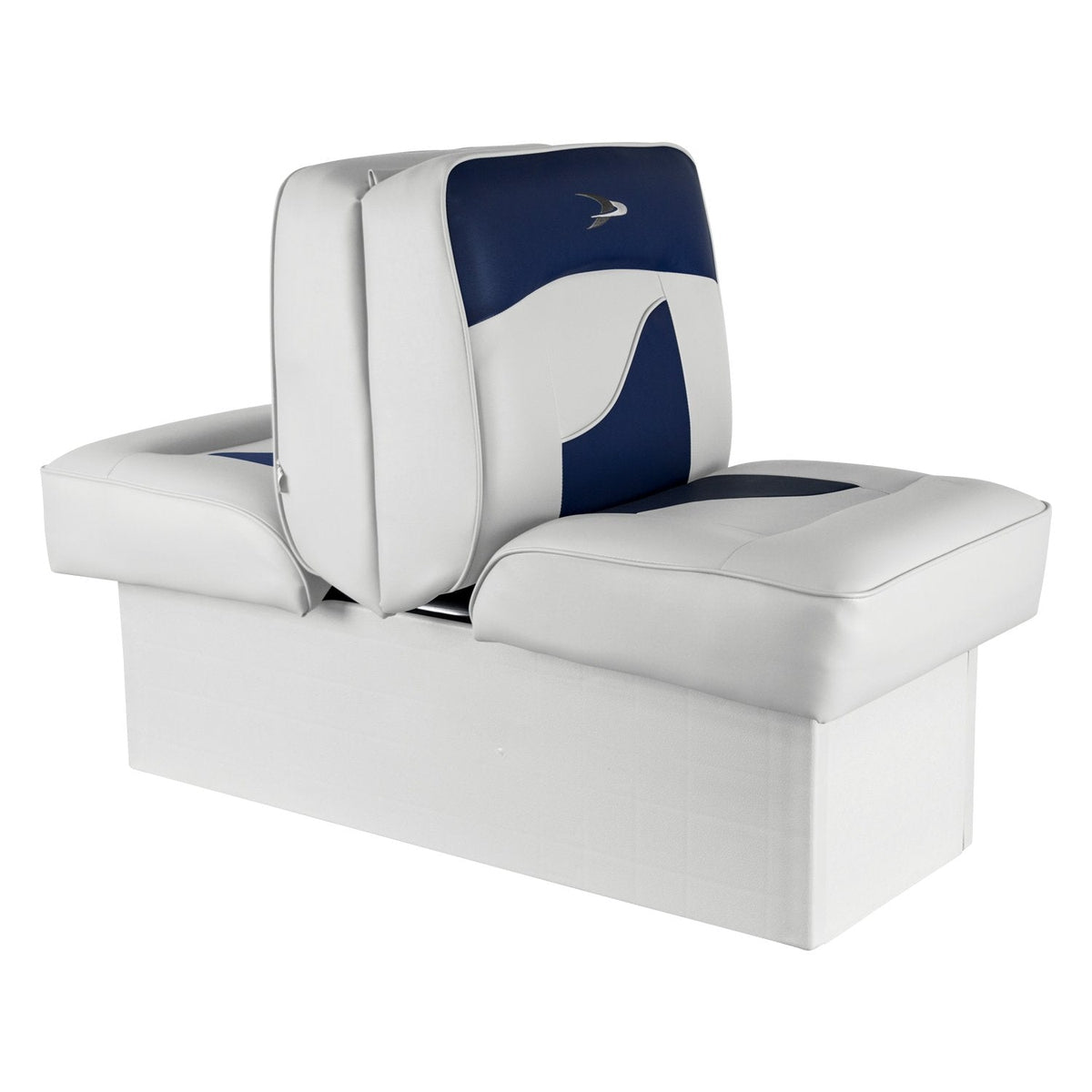 Wise Oversized - Not Qualified for Free Shipping Wise Back-to-Back Lounge Seat White/Blue #8WD1033-0031