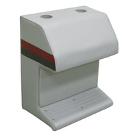 Wise Oversized - Not Qualified for Free Shipping Wise Captain's Stand Gray/Charcoal/Red #8WD115-1012