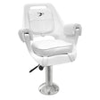 Wise Not Qualified for Free Shipping Wise Chair-Pilot with15" Pedestal White #8WD007-710