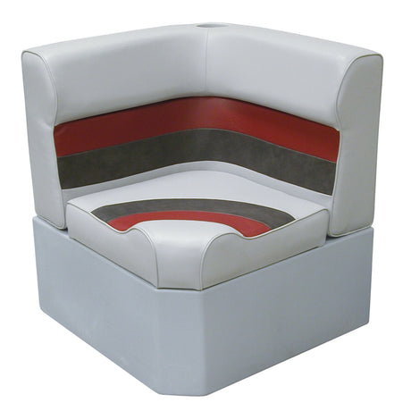 Wise Oversized - Not Qualified for Free Shipping Wise Corner Section Gray/Charcoal/Red #8WD133-1012
