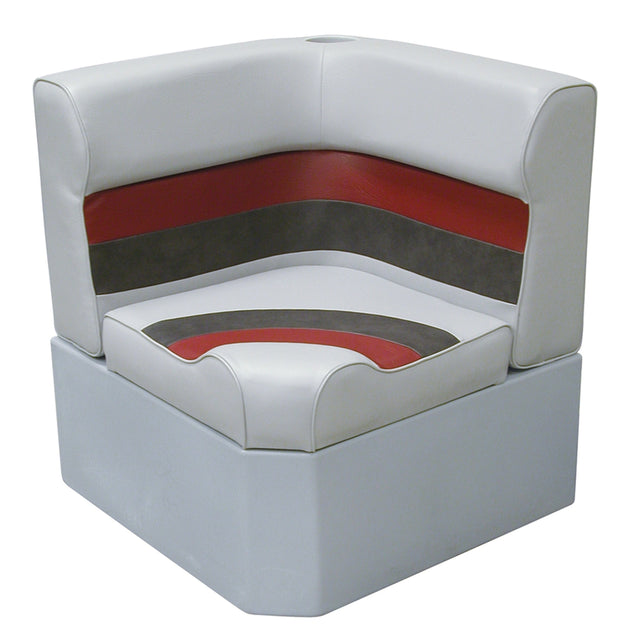 Wise Oversized - Not Qualified for Free Shipping Wise Corner Section Gray/Charcoal/Red #8WD133-1012
