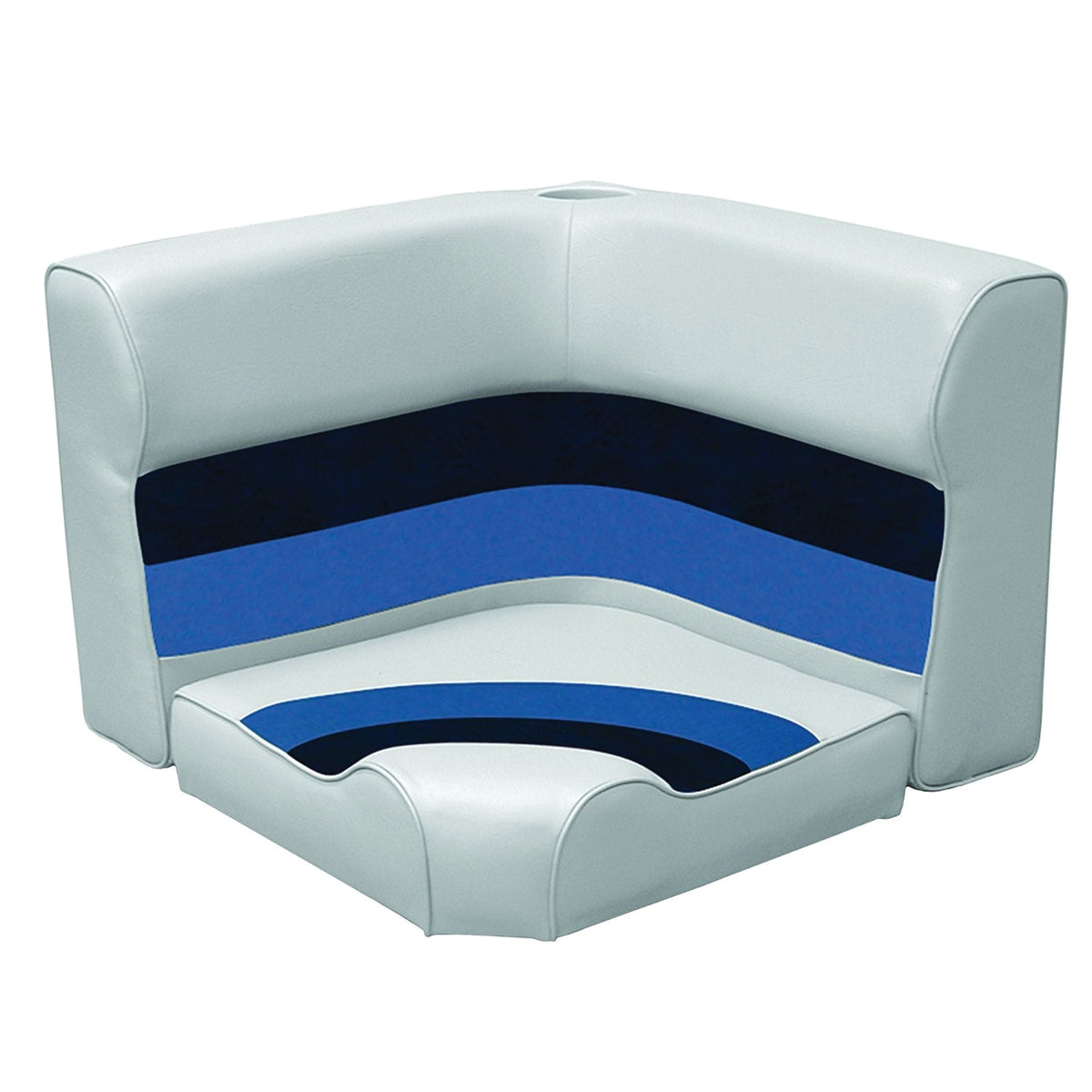 Wise Oversized - Not Qualified for Free Shipping Wise Corner Section White/Navy/Blue #8WD133-1008