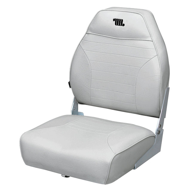 Wise Qualifies for Free Shipping Wise Deluxe Hi-Back Fishing Seat Grey #8WD588PLS-717