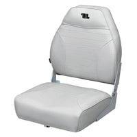 Wise Qualifies for Free Shipping Wise Deluxe Hi-Back Fishing Seat Grey #8WD588PLS-717