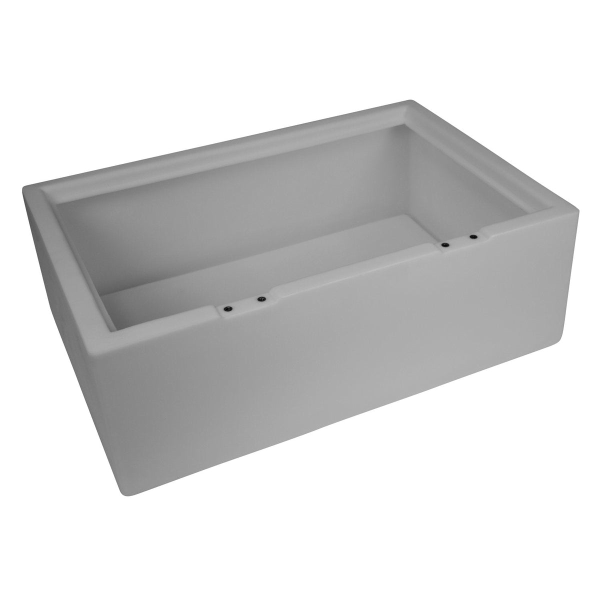 Wise Not Qualified for Free Shipping Wise Deluxe Pontoon Flip Flop Bench Base Only White #8WD125FF-1B-221
