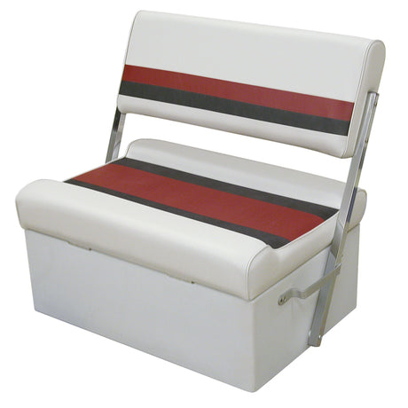 Wise Oversized - Not Qualified for Free Shipping Wise Flip Flop Seat White/Charcoal/Red #8WD125FF-1009