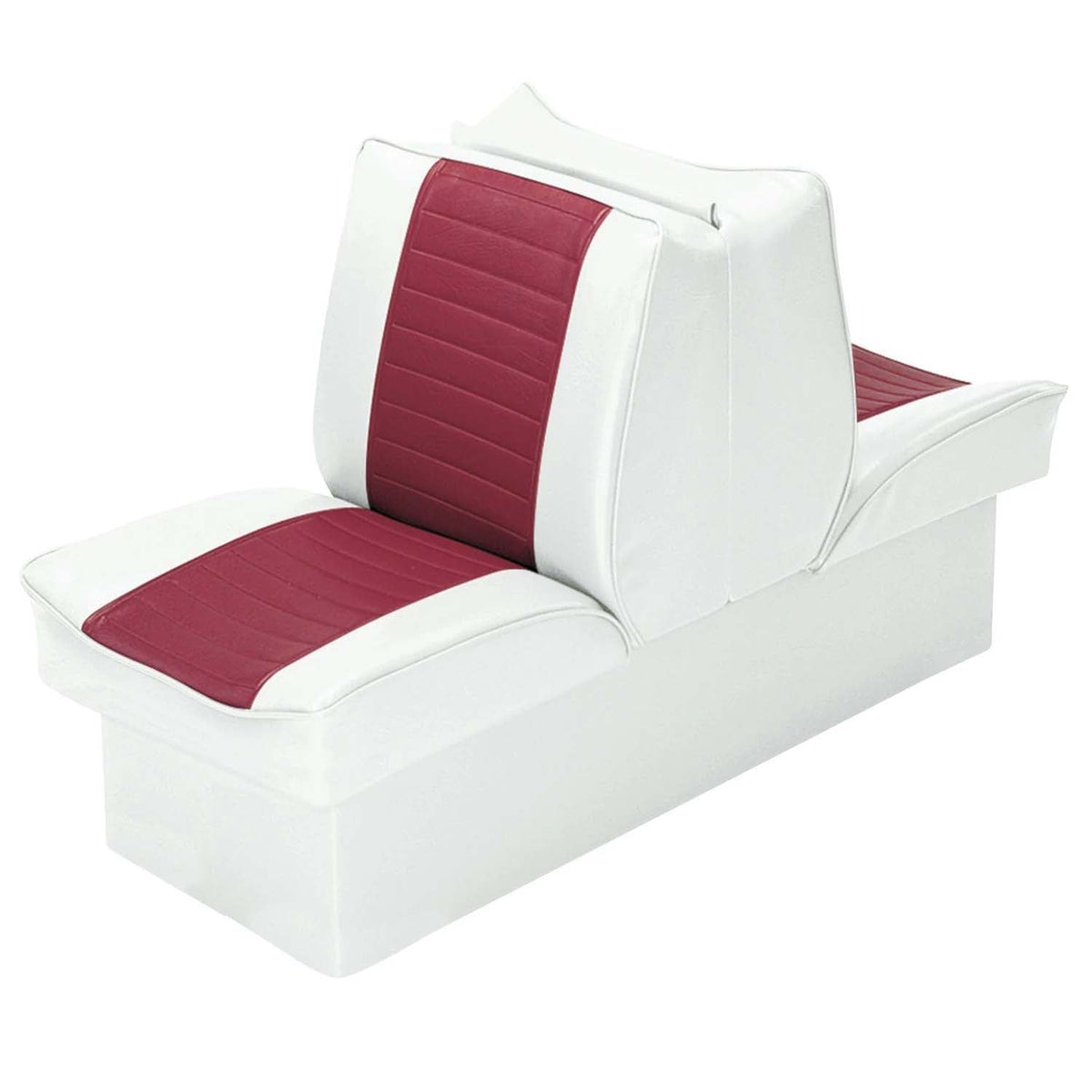 Wise Oversized - Not Qualified for Free Shipping Wise Lounge Seat Deluxe Plus White-Red #8WD521P-1-925