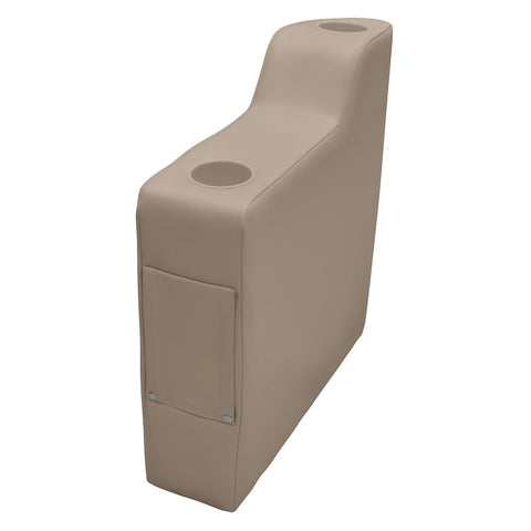 Wise Not Qualified for Free Shipping Wise Premier Pontoon Arm Rest Right Radius Mocha Java #3010-1725