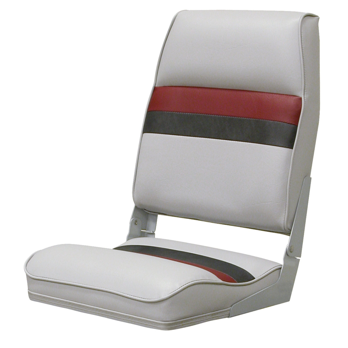 Wise Qualifies for Free Shipping Wise Seat Hi-Back Grey/Red/Charcoal #8WD434LS-1012