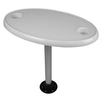 Wise Qualifies for Free Shipping Wise Table Oblong with 2 Cup Holders #8WD1157